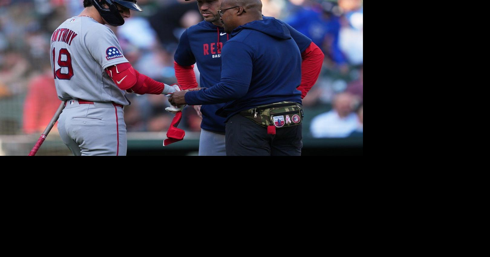 Red Sox place Roman Anthony on the 10-day IL with a sprained right wrist