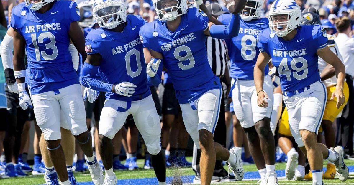 Air Force goes to Baylor having won its last 5 games against power