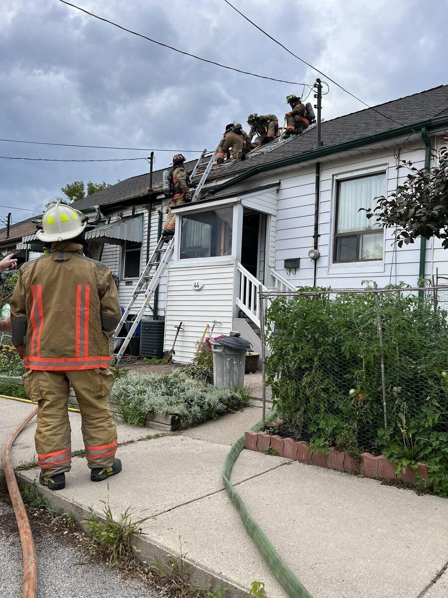 Strathcona row houses damaged in multiple-alarm fire
