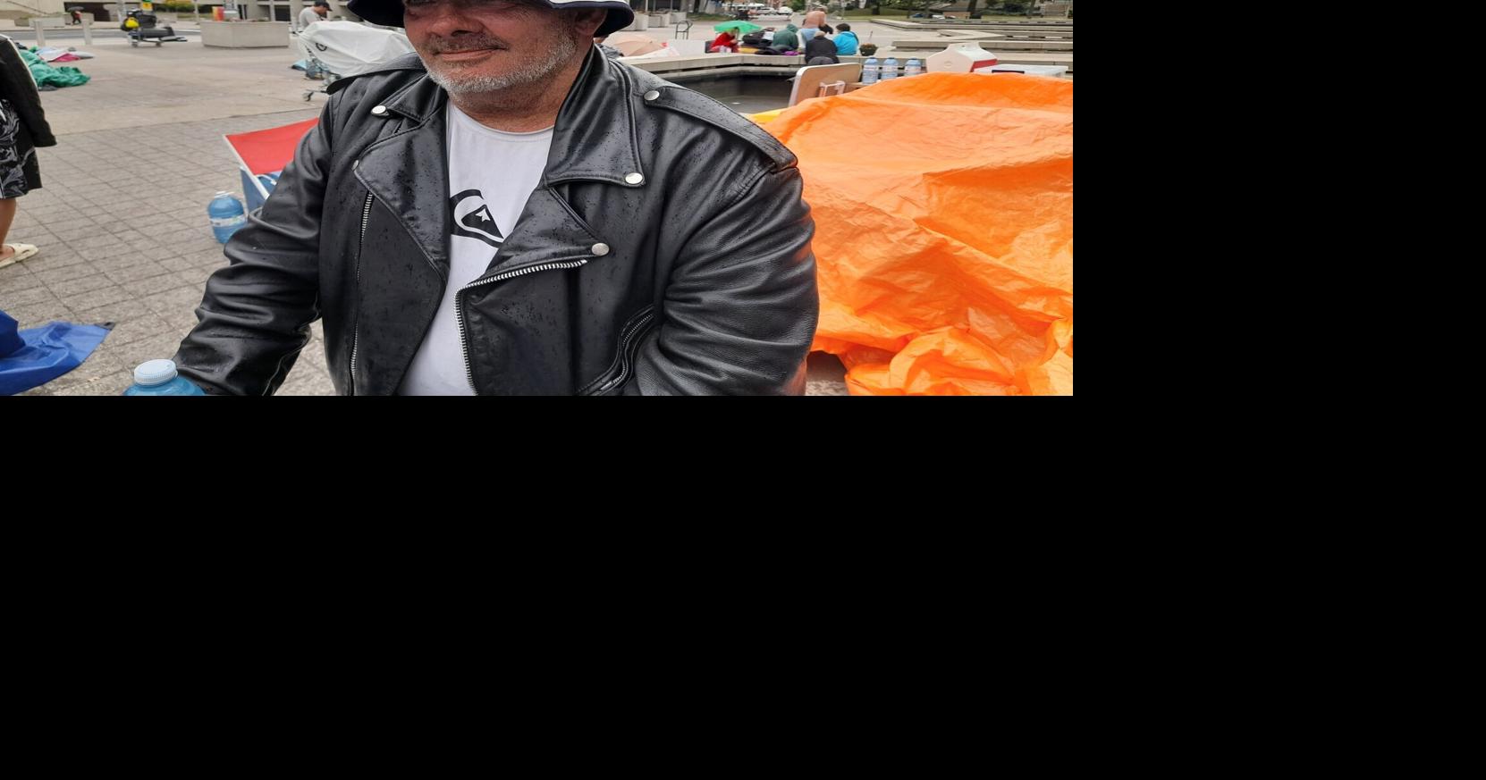 ‘You can get yourself out,’ says 58-year-old who went from tents to a small bachelor pad