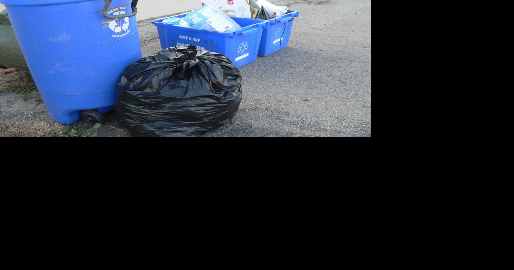 Recycling collection delayed in Hamilton