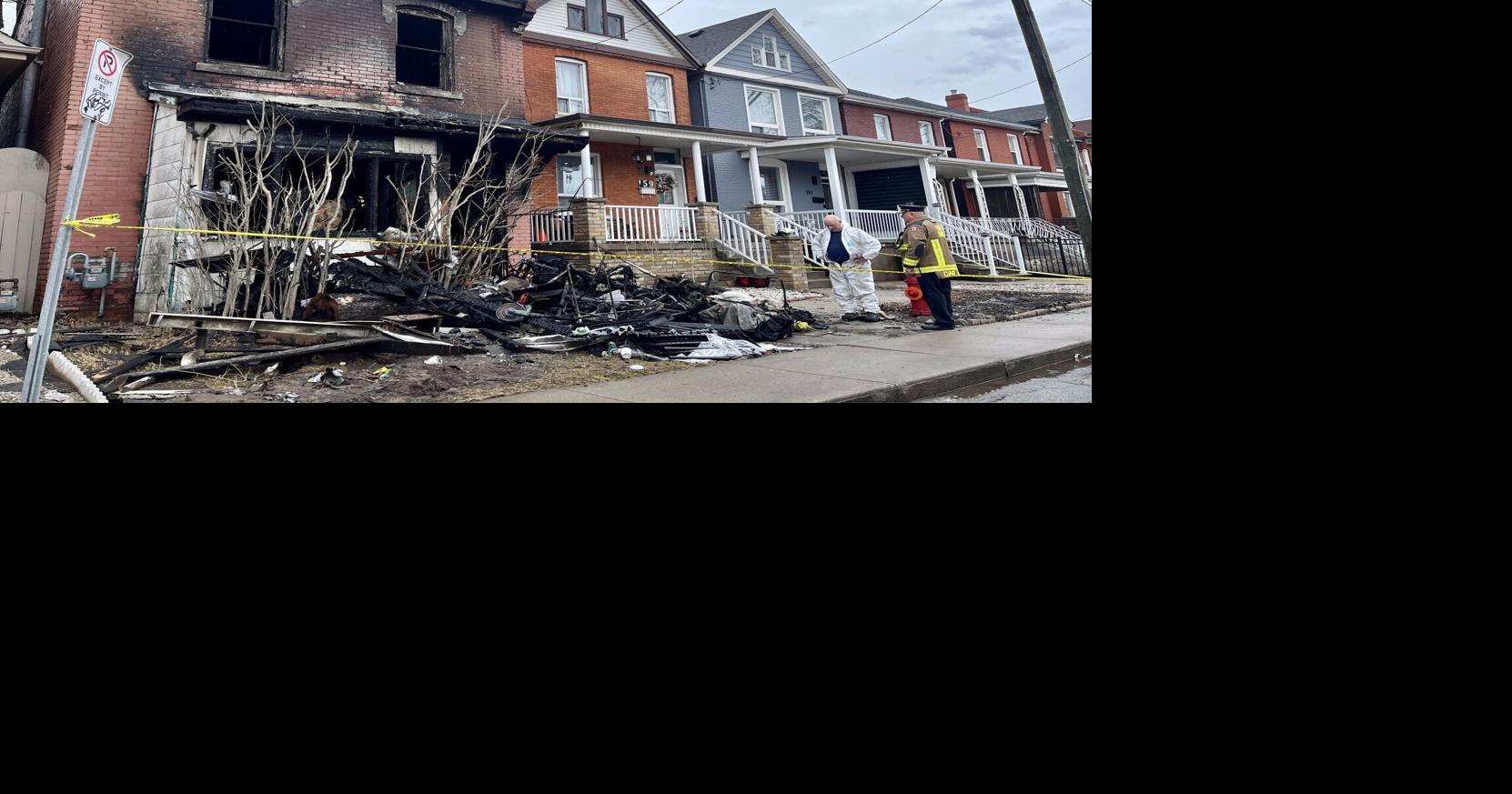 Two sent to hospital after Central Hamilton house fire