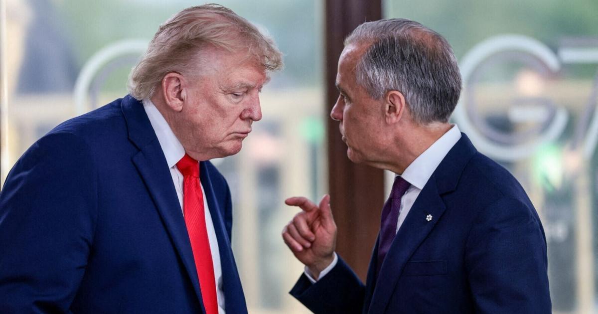 Donald Trump says Canadians ‘need us to survive’ after Mark Carney says trade talks will ‘intensify’