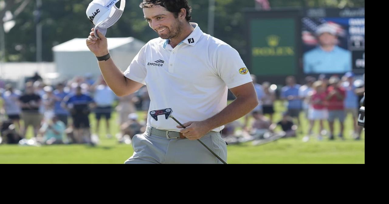 Riley gets first individual PGA Tour win by 5 at Colonial