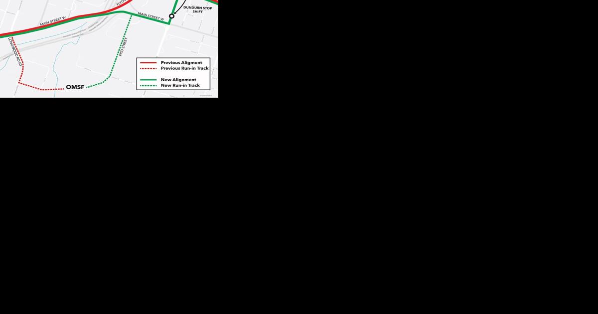 Hamilton LRT reroute sends train to Dundurn and Main streets - Vimarsana News