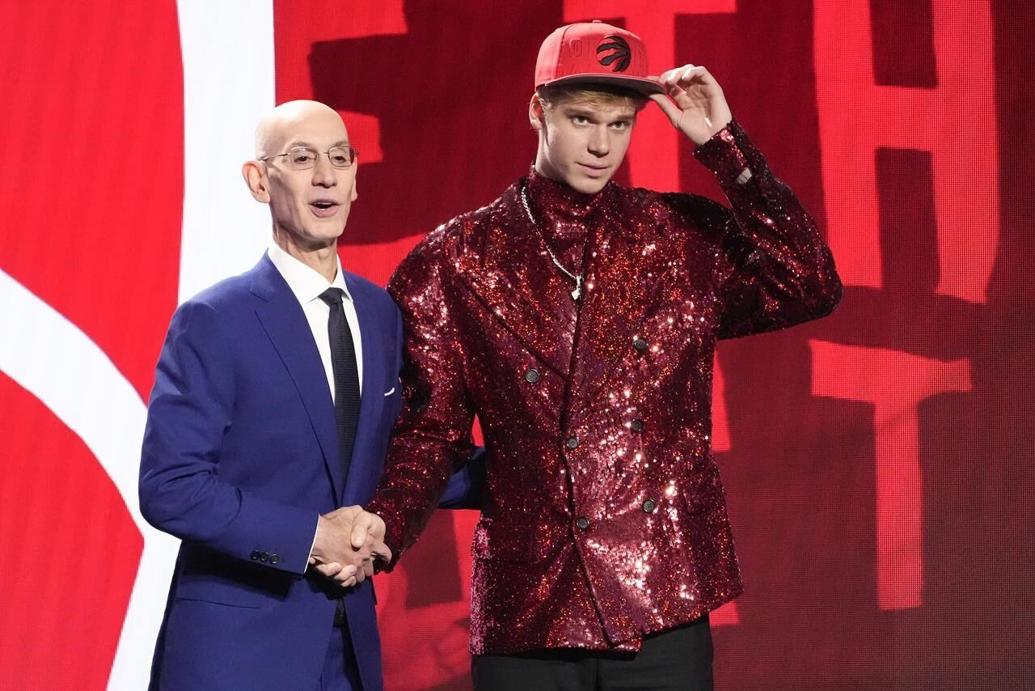 Toronto Raptors select Gradey Dick with the 13th overall pick of the