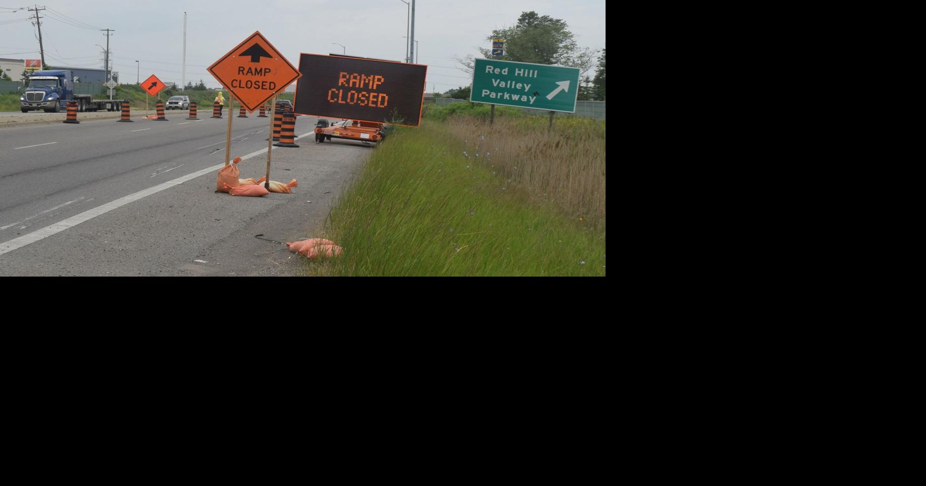Red Hill Valley Parkway Closure