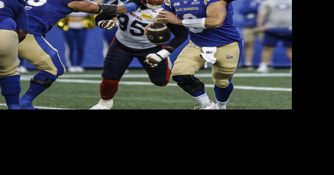 Blue Bombers put an end to Alouettes' seven-game win streak with 44-28 ...