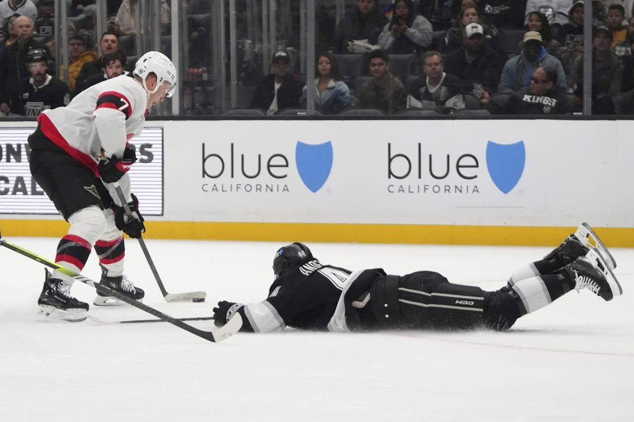 Kopitar Helps The Kings Beat The Senators 5-2 For Their Season-high 3rd ...