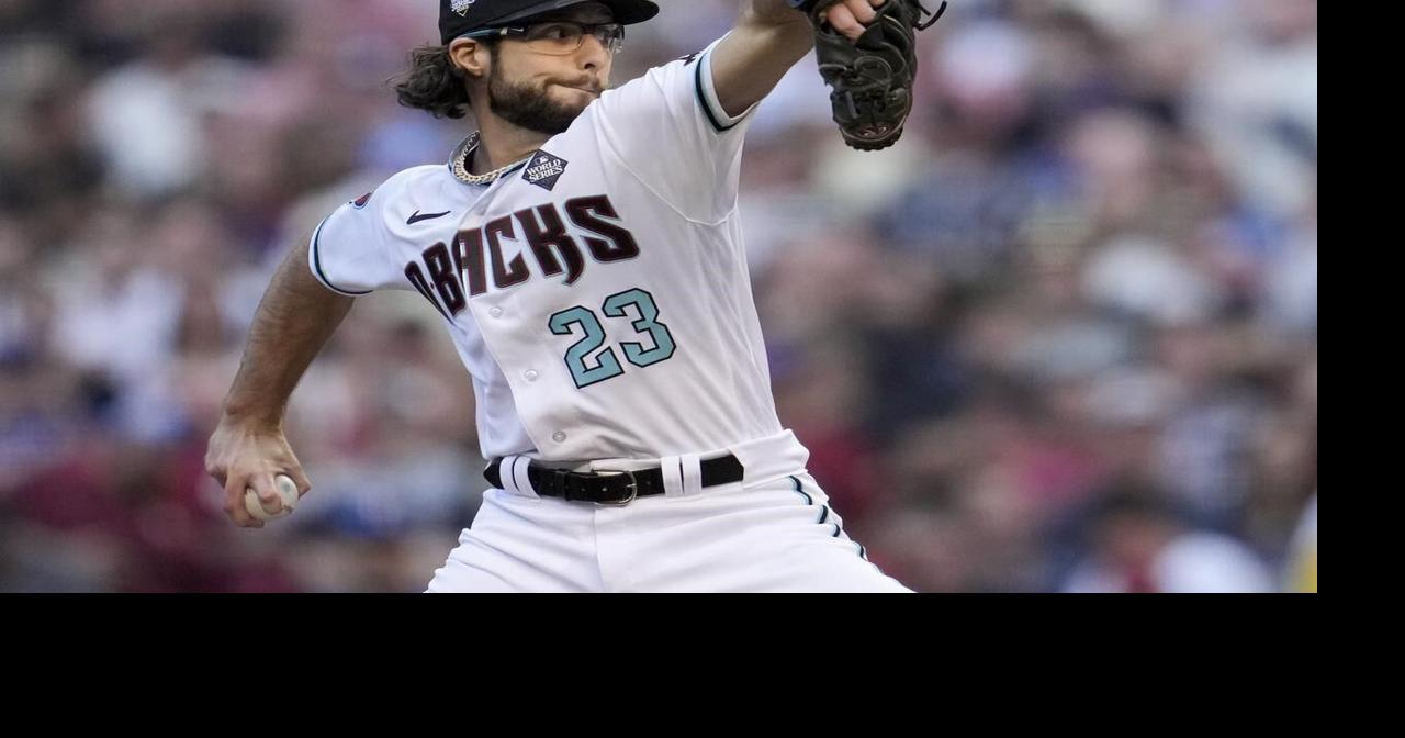 D backs #39 Zac Gallen loses World Series no hit bid on Corey Seager #39 s