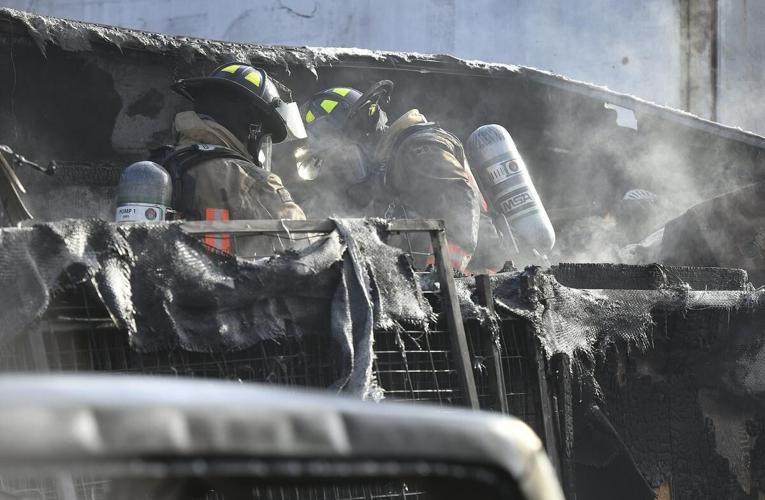 No injuries reported after structure fire at Sherman and Princess