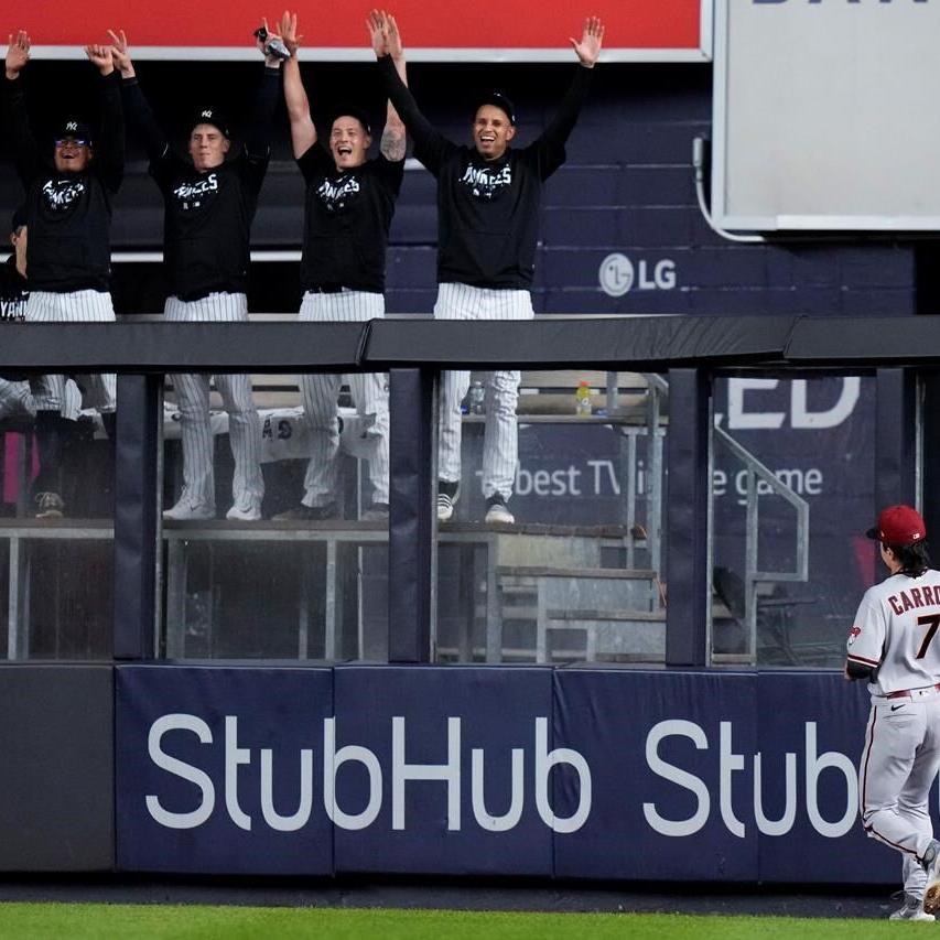 Judge hits 3 home runs, becomes first Yankees player to do it twice in one  season