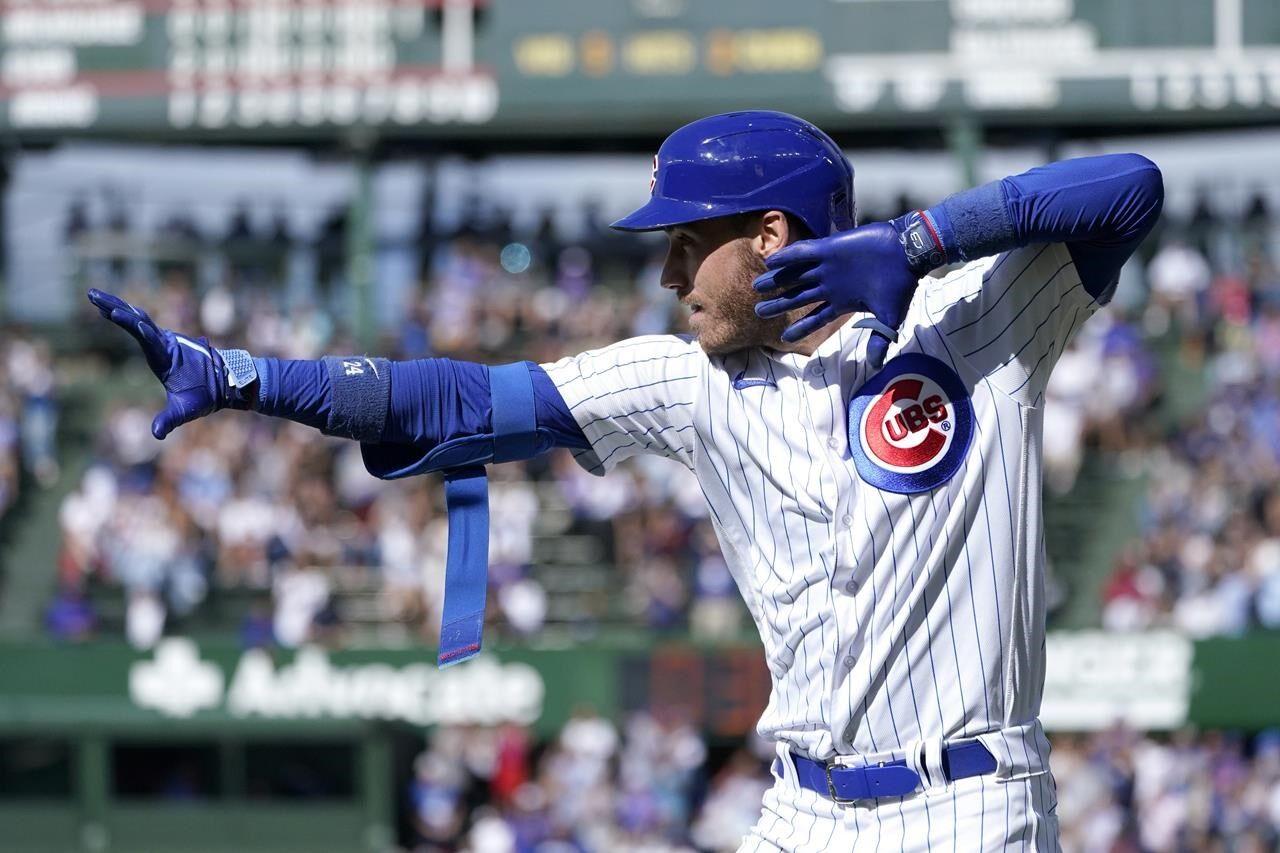 Yan Gomes' single breaks an 8th-inning tie as the wild card-contending Cubs  beat the Tigers 6-4 - The San Diego Union-Tribune