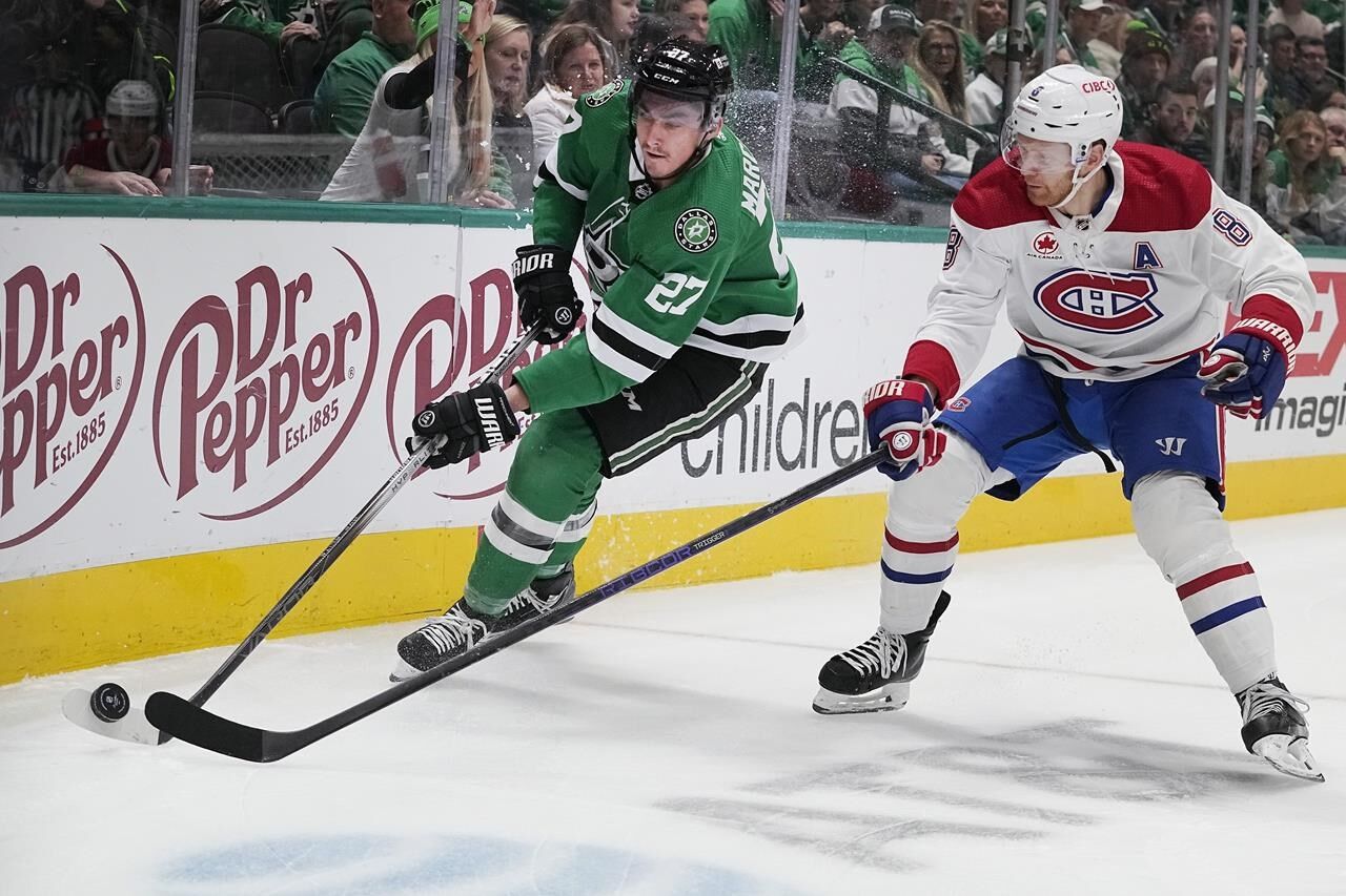 Guhle, Harris Lead The Way As Canadiens Cool Off Stars In Texas 4-3