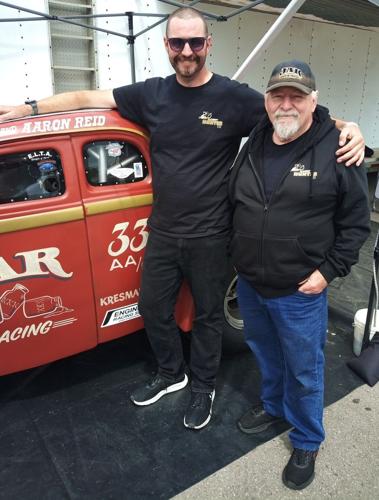 Dave Gass Racer Father/son team from Ridgeway part of Gassers comeback