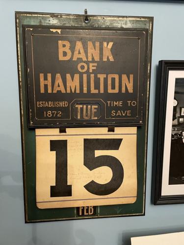 The Bank of Hamilton used to have a licence to print money