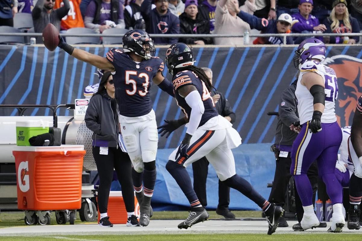 Rookie Tyson Bagent leads 3 TD drives in place of Justin Fields, Bears beat  Raiders 30-12