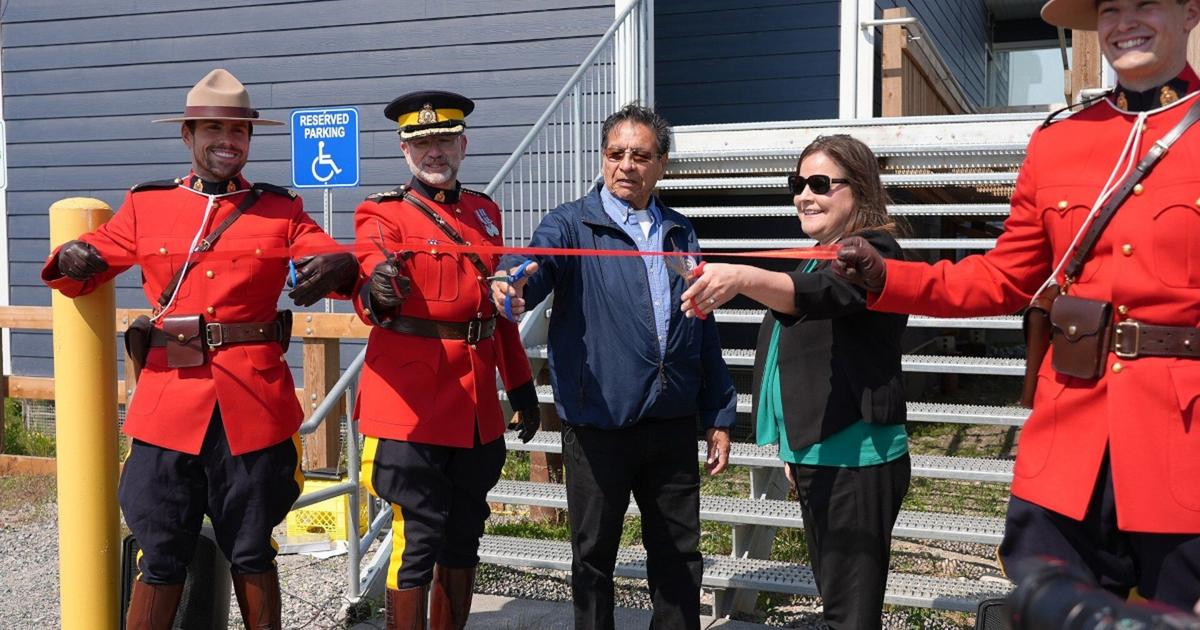 RCMP cut ribbon on new Whati detachment