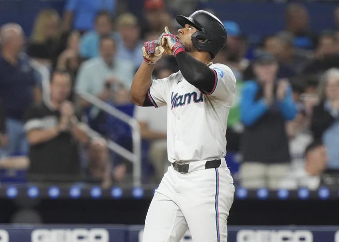 Jesús Sánchez leads Marlins in 119 win over Dodgers. Shohei Ohtani