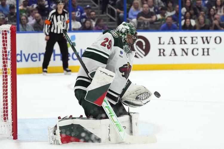 Matt Boldy breaks 3rdperiod tie, Wild top Lightning 42 to remain
