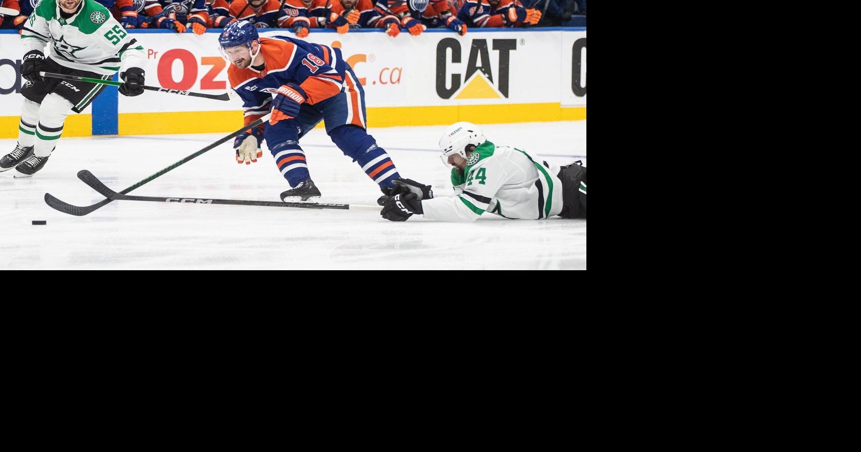 Oilers winger Zach Hyman 'most likely done' for the playoffs after Game ...