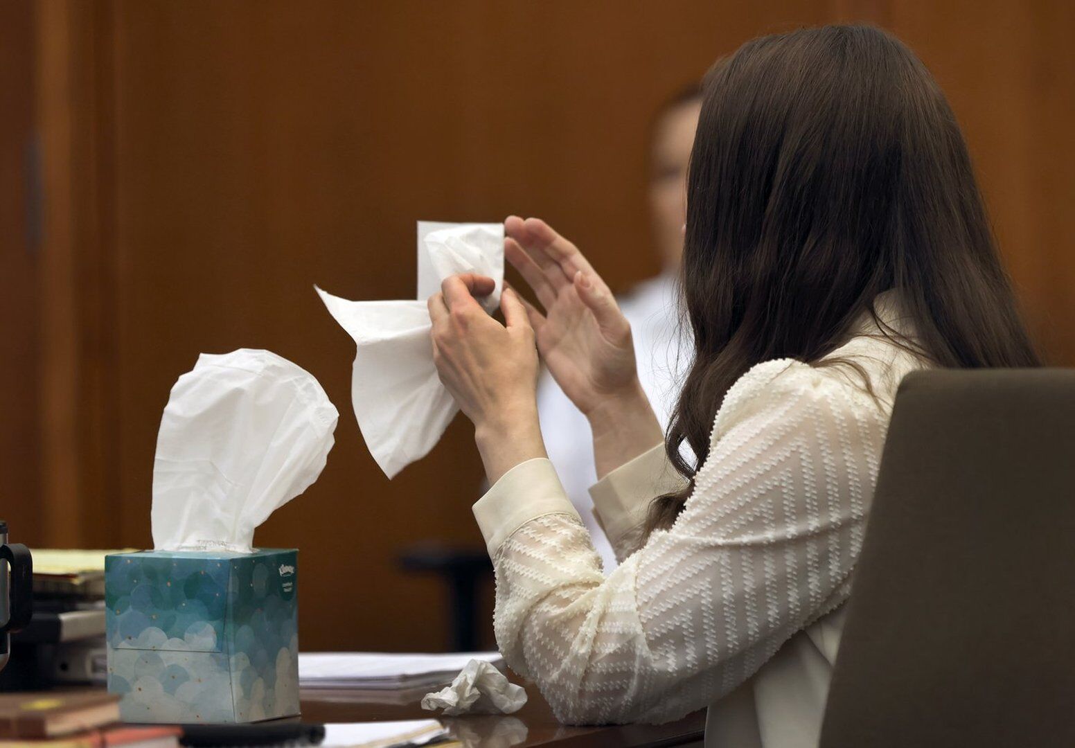 Lindsay Clancy sobs as jurors view autopsy photos of her youngest child; witnesses testify she was open about postpartum struggles