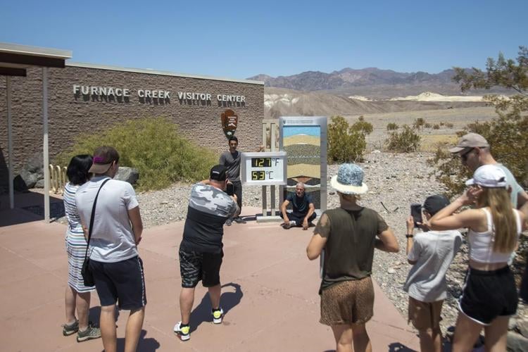 Tourists still flock to Death Valley amid searing US heat wave blamed ...