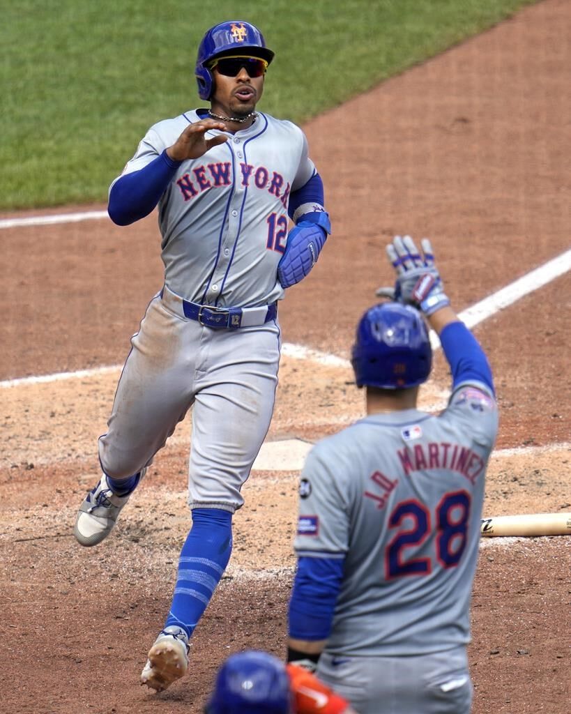 Lindor's 2-run Single In 9th Off Chapman Rallies Mets Over Pirates 3-2 ...