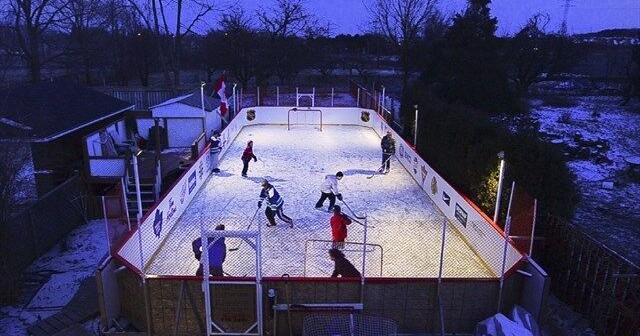 VIDEO: Backyard rink of dreams