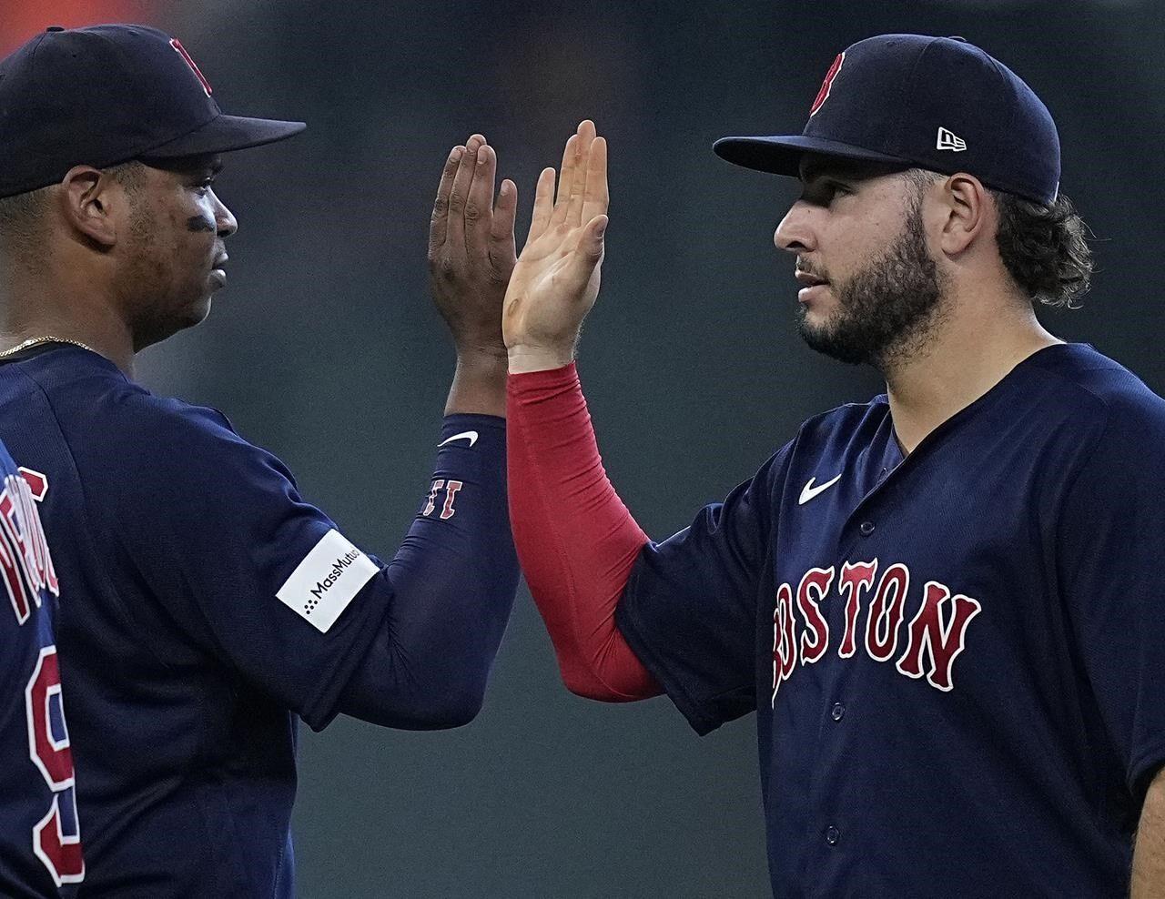 Verdugo, Abreu both homer with 4 hits as Red Sox rout Astros 17-1