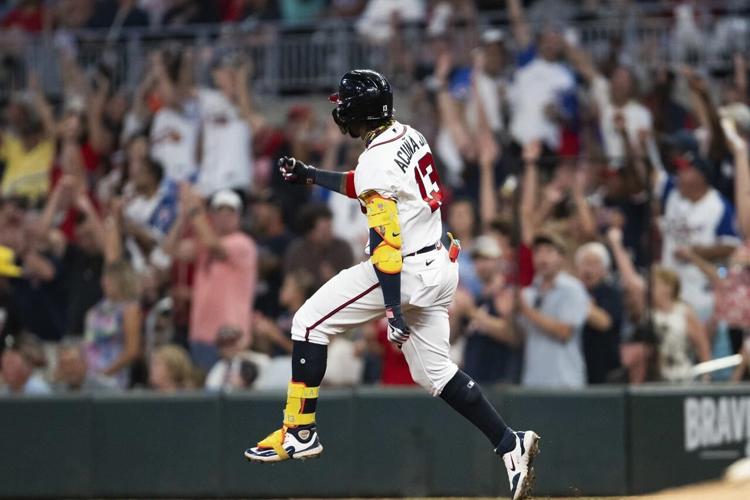 Acuña hits 2 of Braves' 5 homers, Olson hits 47th in 8-5 win over Cardinals  - The San Diego Union-Tribune