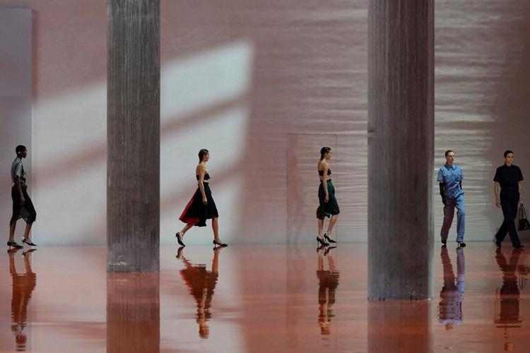 Compose Look Prada's Milan runway offers the freedom to compose looks beyond fashion ...