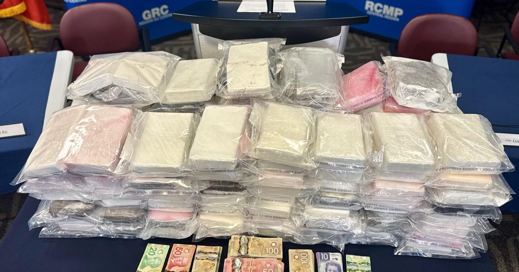 Hamilton men charged in large - scale cocaine ring bust