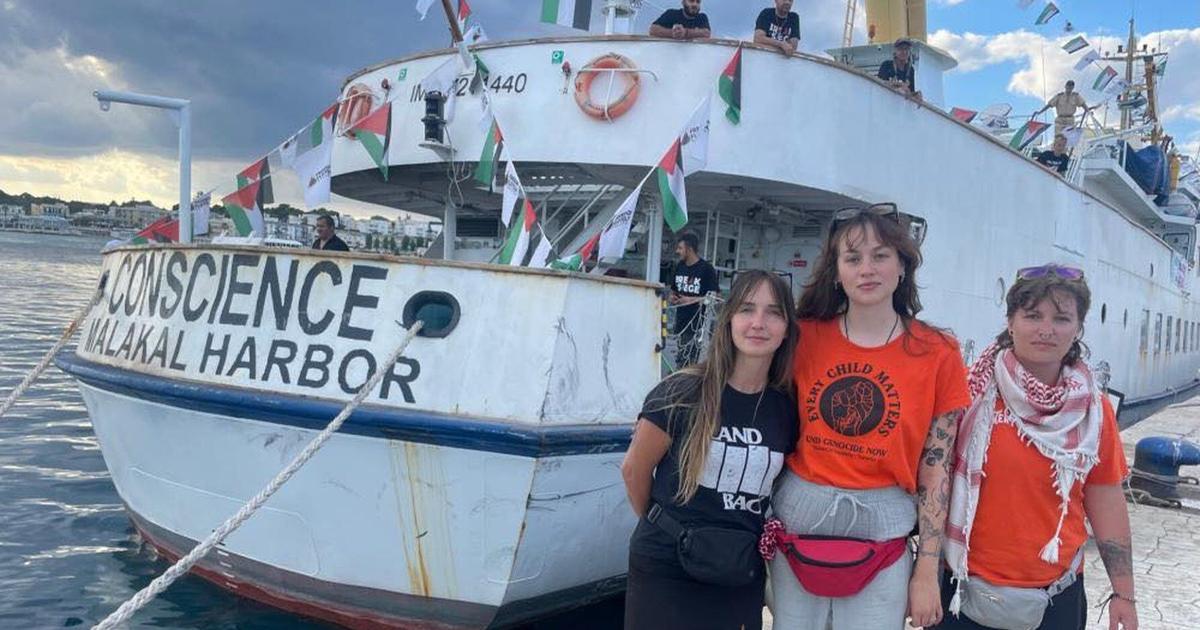 Carney government silent as Newfoundland activists headed for Gaza face likely interception by Israel