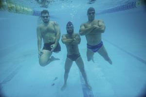 Ukrainian veterans' inspiring Bosphorus swim on Independence Day, in photos