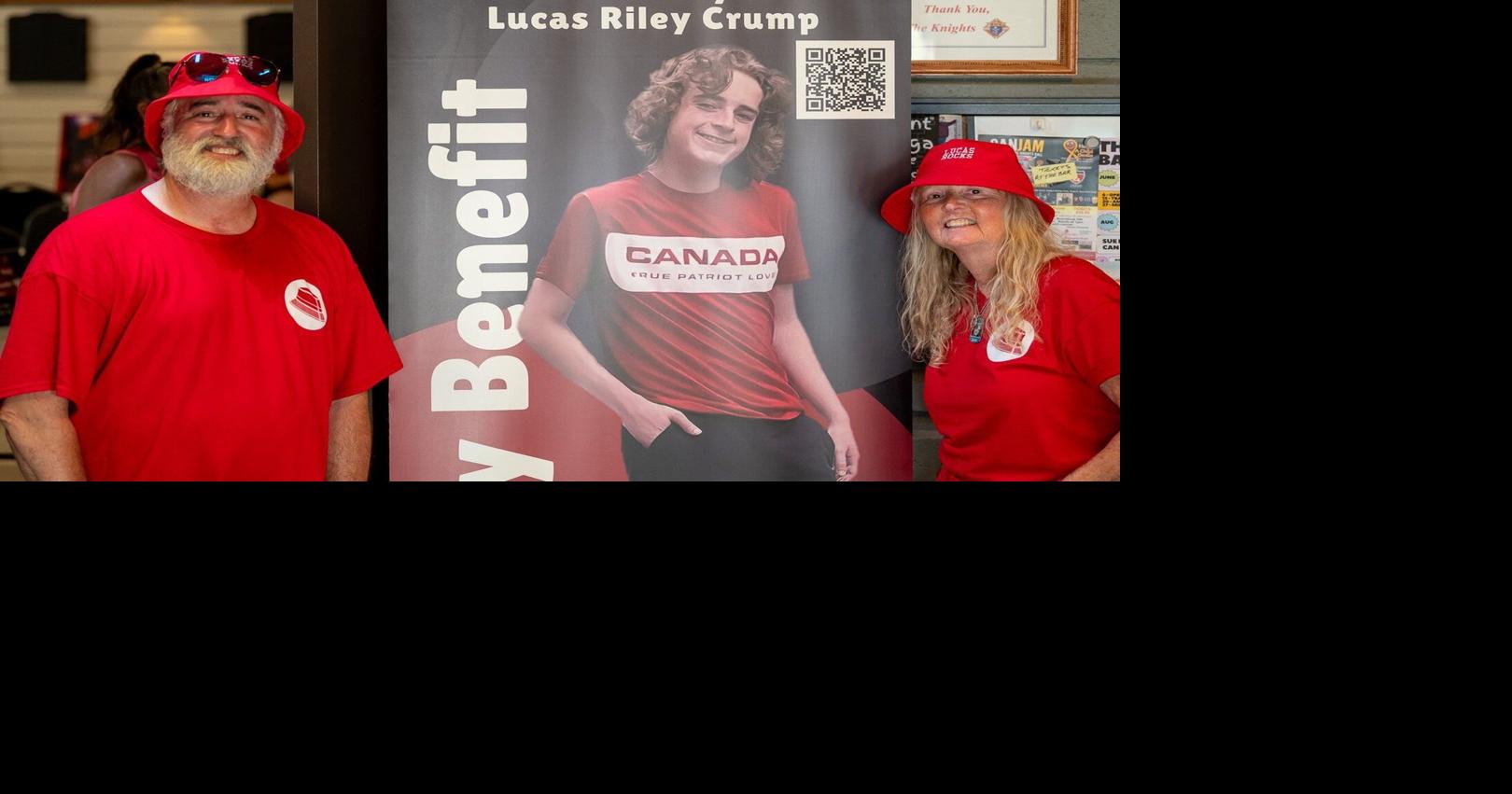 Community gathers to honour Lucas Riley Crump