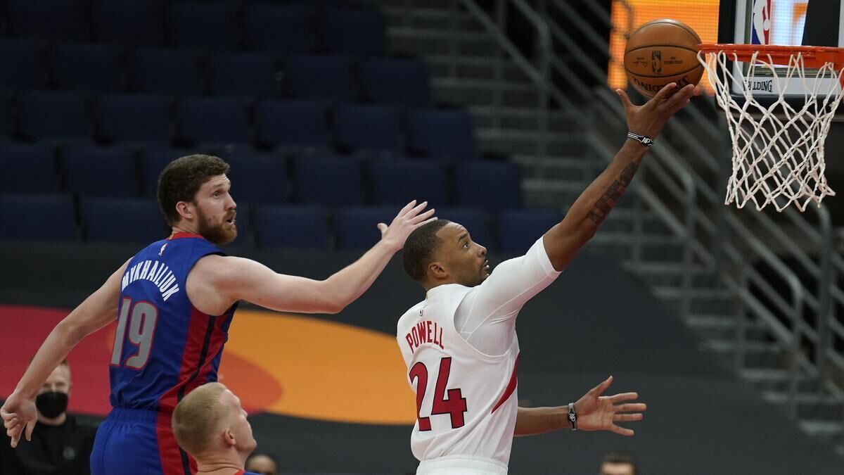 Watch: Toronto Raptors Vs. Detroit Pistons Highlights