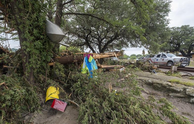Photos of the flooding aftermath along the Guadalupe River in Texas
