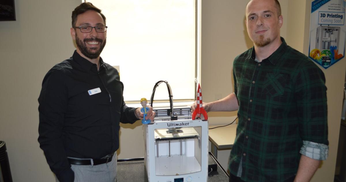 Terry Library Terryberry Library offers 3D printing