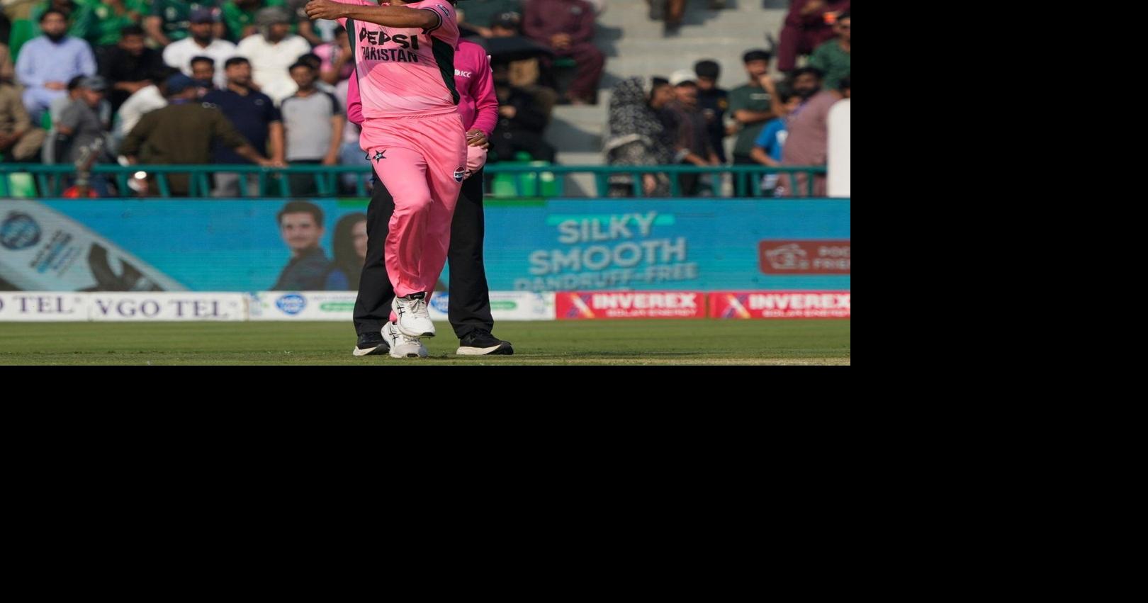Pakistan fast bowler Rauf fined for breaching ICC code of conduct