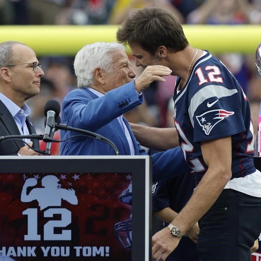 Tom Brady returns to hero's welcome in New England and declares himself a  'Patriot for life'