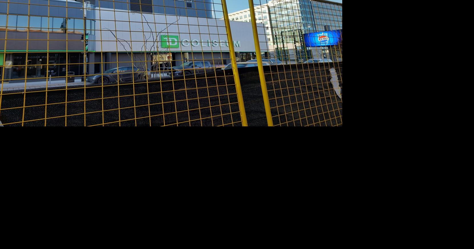 The Salvation Army says the fencing is meant for safety during building maintenance at the downtown Hamilton shelter.