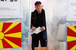 North Macedonia votes in second round of local election with ruling conservatives leading