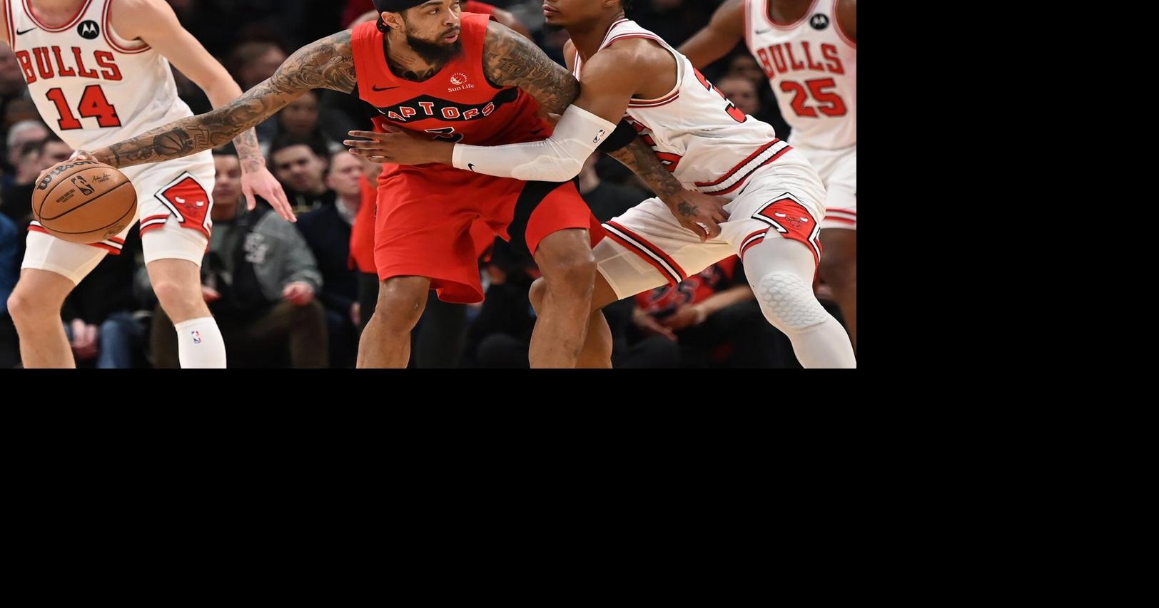 Ingram's 33-point performance fuels Raptors' 123-107 win over Bulls