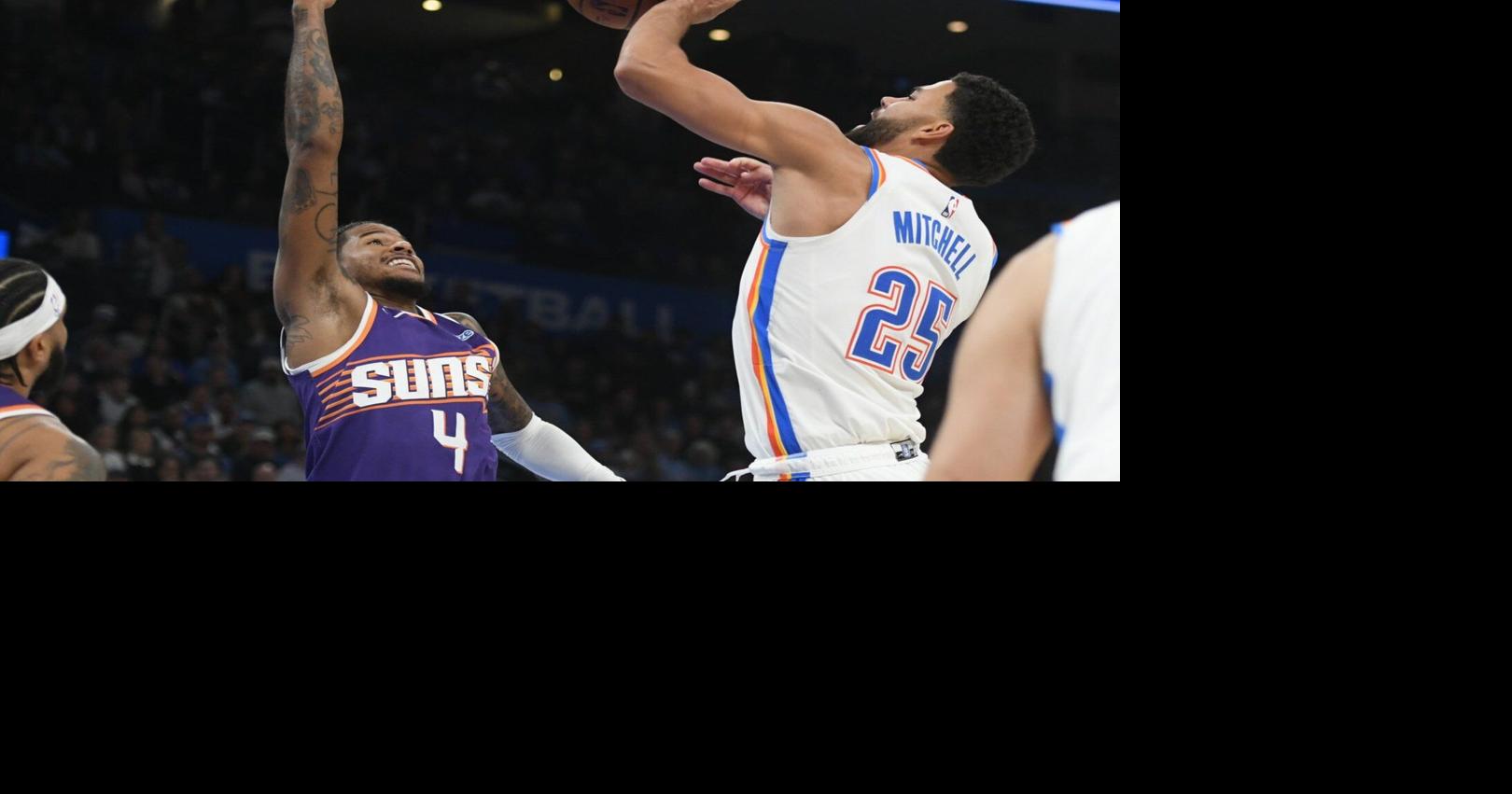 Ajay Mitchell, Shai Gilgeous-Alexander lead injury-riddled Thunder past ...