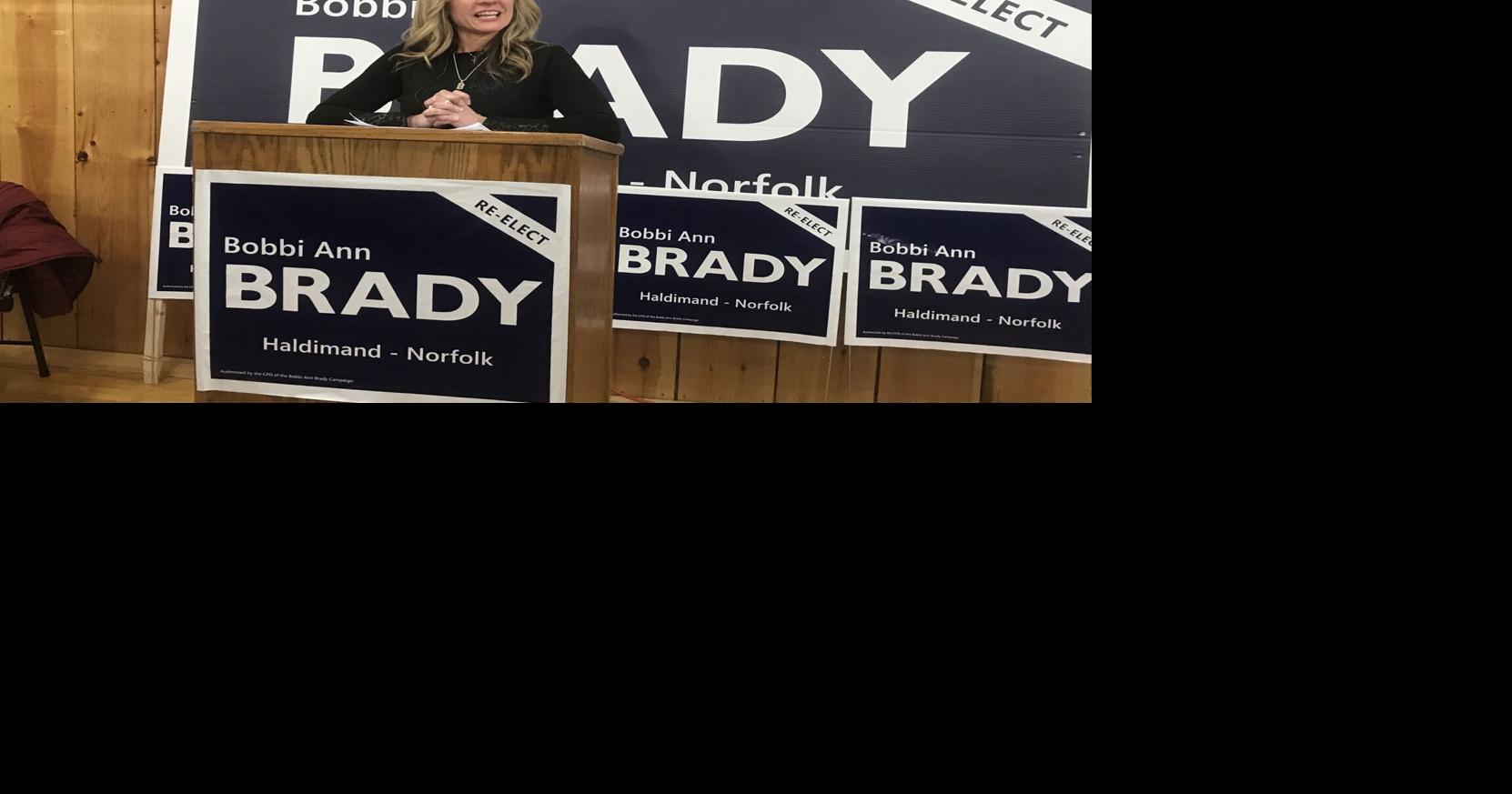 Independent Bobbi Ann Brady easily holds HaldimandNorfolk