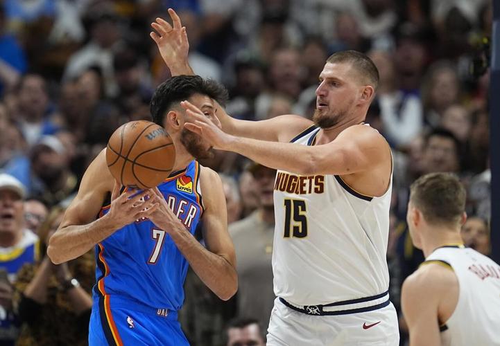 GilgeousAlexander, Holmgren lead Thunder to 10287 win over Nuggets in