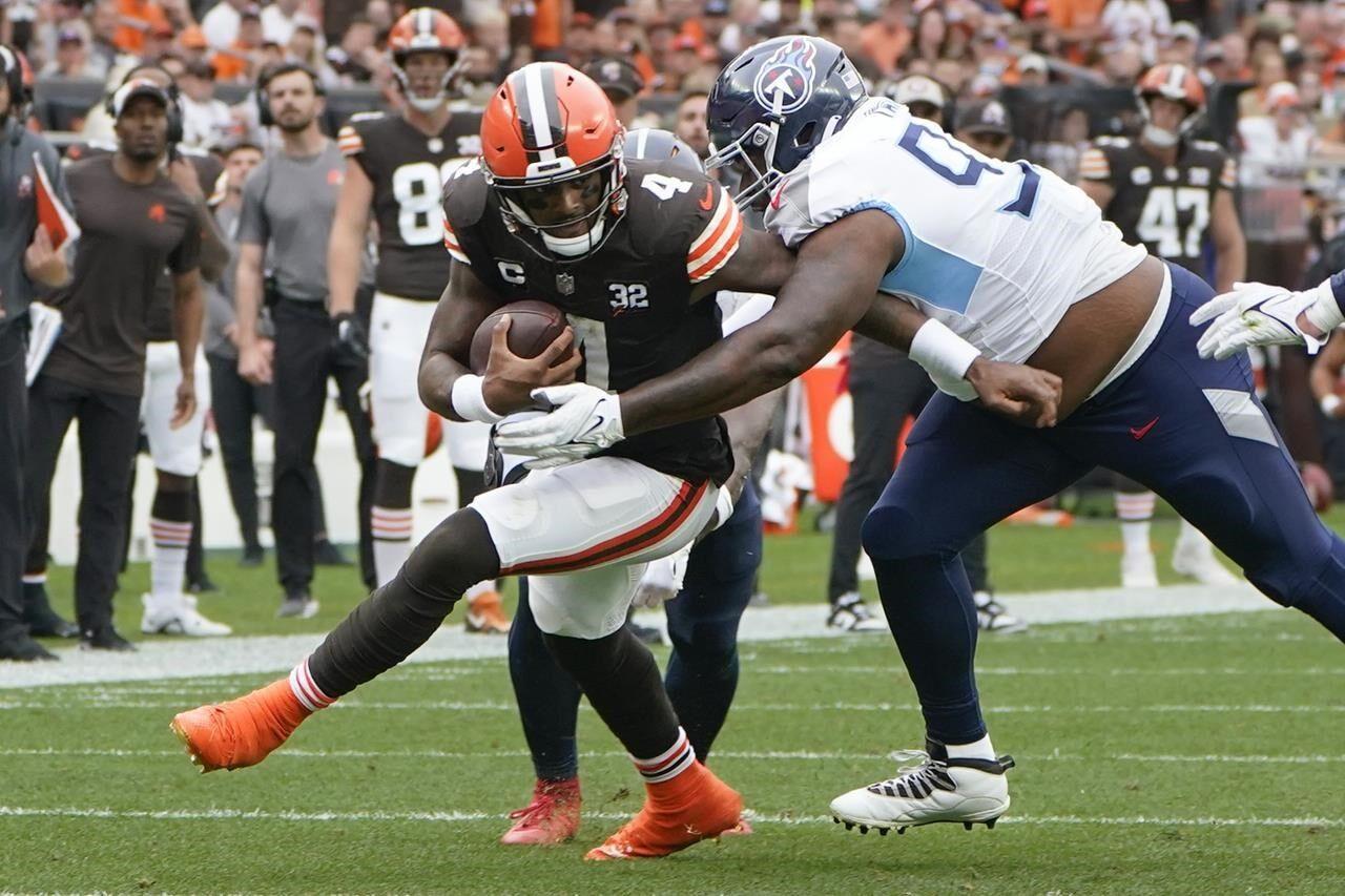 Lamar Jackson has 4 TDs as Ravens roll to 28-3 win over Browns and rookie  QB Thompson-Robinson