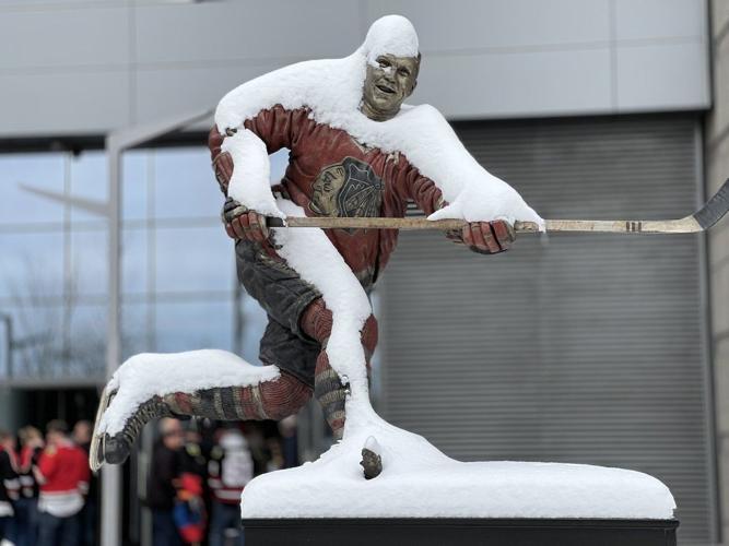 Photos of the first major winter storm blanketing the Northeast