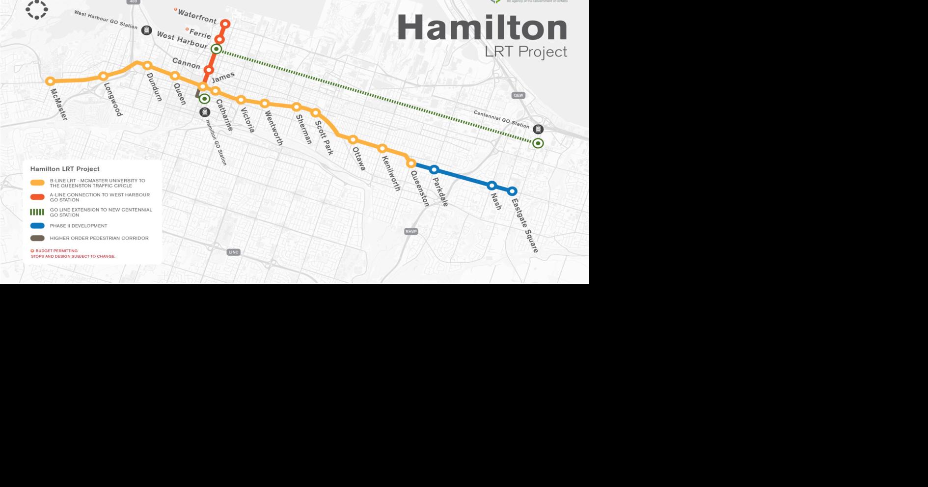 Hamilton’s LRT design set to be revealed